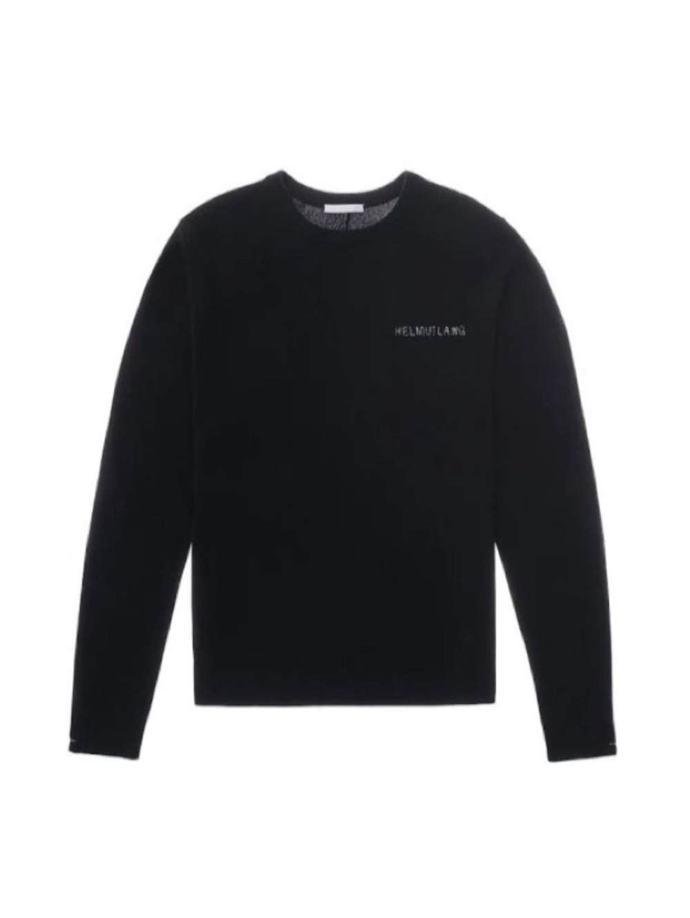 NEW Helmut Lang Cashmere Blend Kurt Crewneck Sweater Black Size S New w/Tag $375